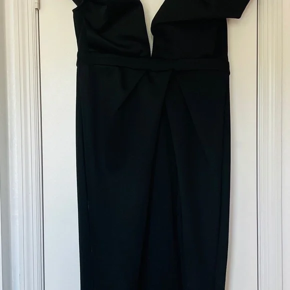 Chic Black Midi Dress for Women - Picture 4 of 6